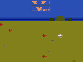 Planet Patrol title screen for Atari 2600